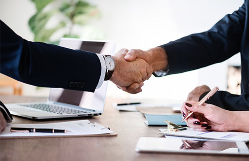 Team working together